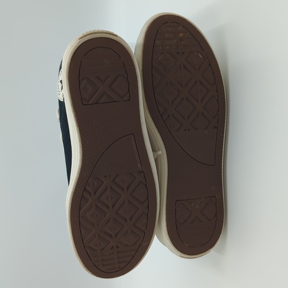 Converse Chuck Taylor All Stars Move Hi Top Floral Women's 10.5 Black Platform - Picture 5 of 9